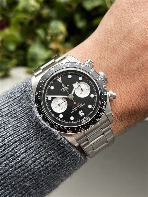 tudor black bay chrono panda review|tudor black bay chrono price.